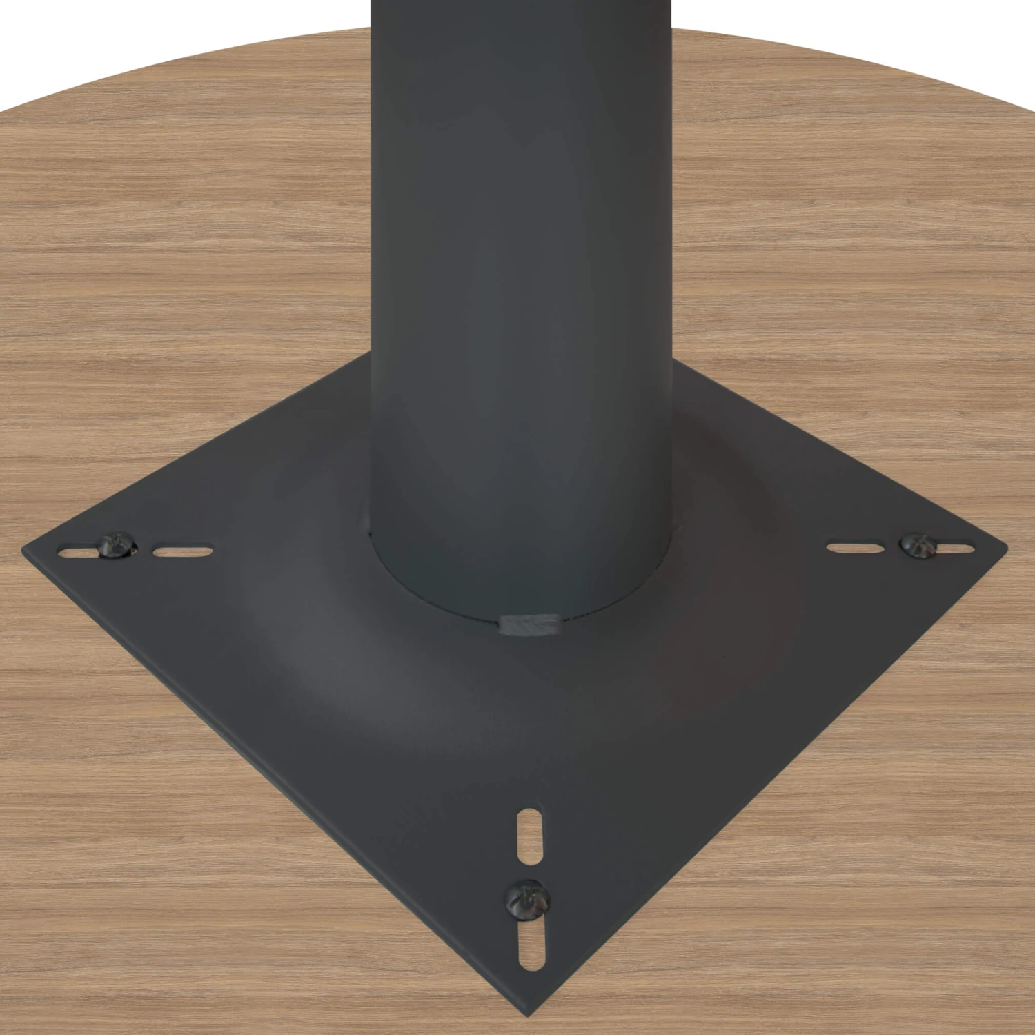 OPTIMA Besprechungstisch | Rund, Gestell Anthrazit, Ø 1000 Mm, Bernsteineiche 6 OPTIMA Besprechungstisch | Rund, Gestell Anthrazit, Ø 1000 Mm, Bernsteineiche – Bild 4