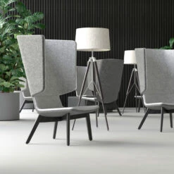 TWIST&SIT Ohrensessel | Massivholz-Gestell, Wollbezug SYNERGY -Möbel Pro Verkauf Ohrensessel TWISTundSIT 4 Fussgestell aus Echtholz SYNERGY Loungestuhl Loungesessel 19