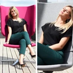 TWIST&SIT Ohrensessel | Massivholz-Gestell, Wollbezug SYNERGY -Möbel Pro Verkauf Ohrensessel TWISTundSIT 4 Fussgestell aus Echtholz SYNERGY Loungestuhl Loungesessel 21