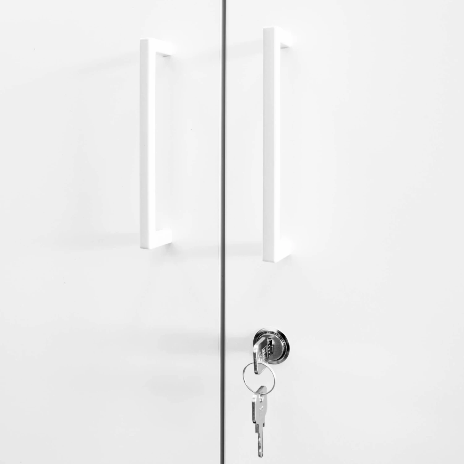 UNI Flügeltürenschrank | 2 OH, 800 X 777 Mm, Anthrazit / Weiß 10 UNI Flügeltürenschrank | 2 OH, 800 X 777 Mm, Anthrazit / Weiß – Bild 8