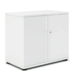 UNI Flügeltürenschrank | 2 OH, 800 X 777 Mm, Weiß 17 UNI Flügeltürenschrank | 2 OH, 800 X 777 Mm, Weiß -Möbel Pro Verkauf PROFI Aktenschrank abschliessbar 2OH Weiss Schrank 7