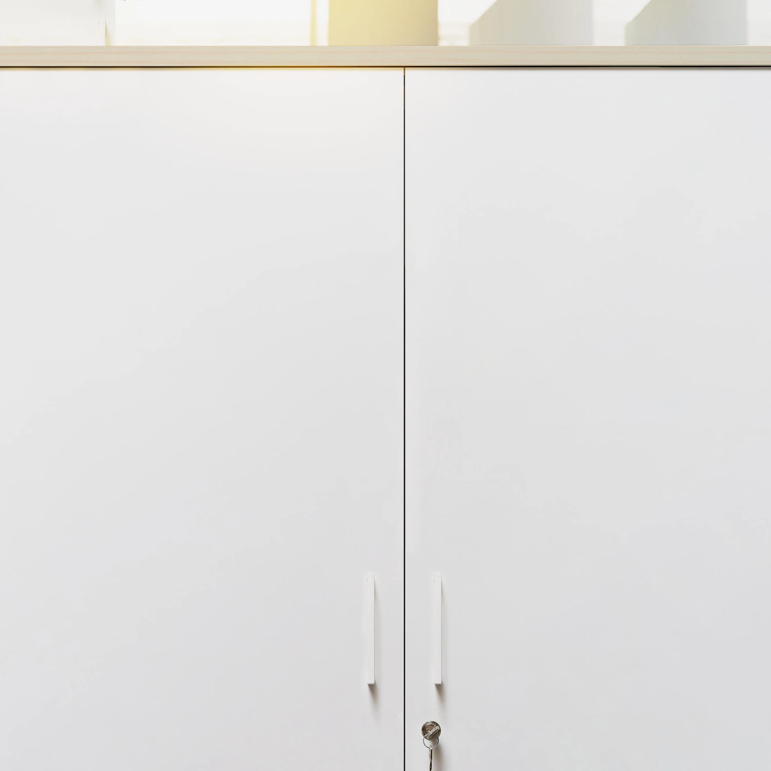 UNI Flügeltürenschrank | 5 OH, 800 X 1897 Mm, Ahorn / Weiß 5 UNI Flügeltürenschrank | 5 OH, 800 X 1897 Mm, Ahorn / Weiß – Bild 3