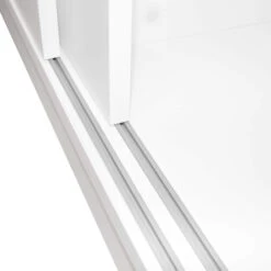 UNI Schiebetürenschrank | 5 OH, 1200 X 1897 Mm, Weiß -Möbel Pro Verkauf PROFI Aktenschrank abschliessbar 5OH Weiss Schrank Bueroschrank Schiebetuerenschrank 6