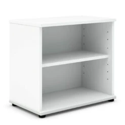 Möbel Pro Verkauf -Möbel Pro Verkauf PROFI Buecherragel 2OH Regal Standregal Holzregal Wandregal Schrank Buero Weiss