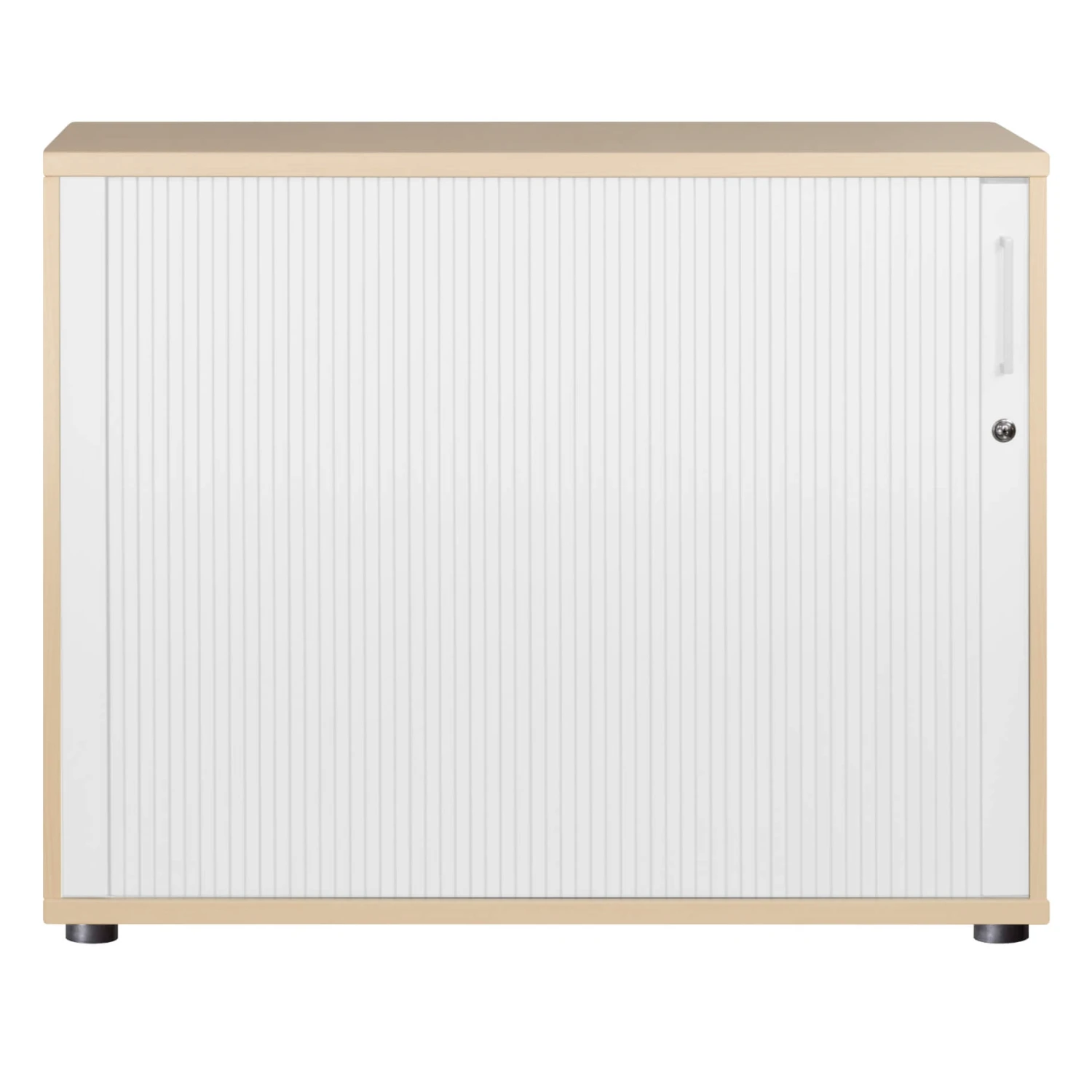 UNI Querrollladenschrank | 2 OH, 1000 X 777 Mm, Ahorn / Weiß 4 UNI Querrollladenschrank | 2 OH, 1000 X 777 Mm, Ahorn / Weiß – Bild 2