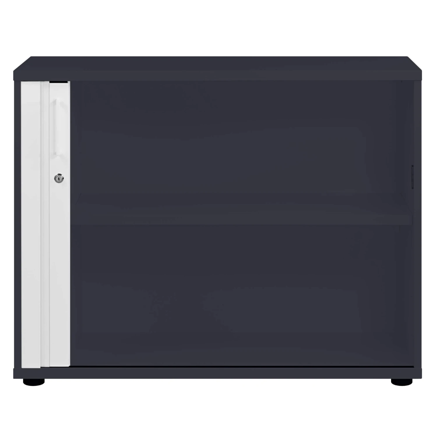 UNI Querrollladenschrank | 2 OH, 1000 X 777 Mm, Anthrazit / Weiß 5 UNI Querrollladenschrank | 2 OH, 1000 X 777 Mm, Anthrazit / Weiß – Bild 3