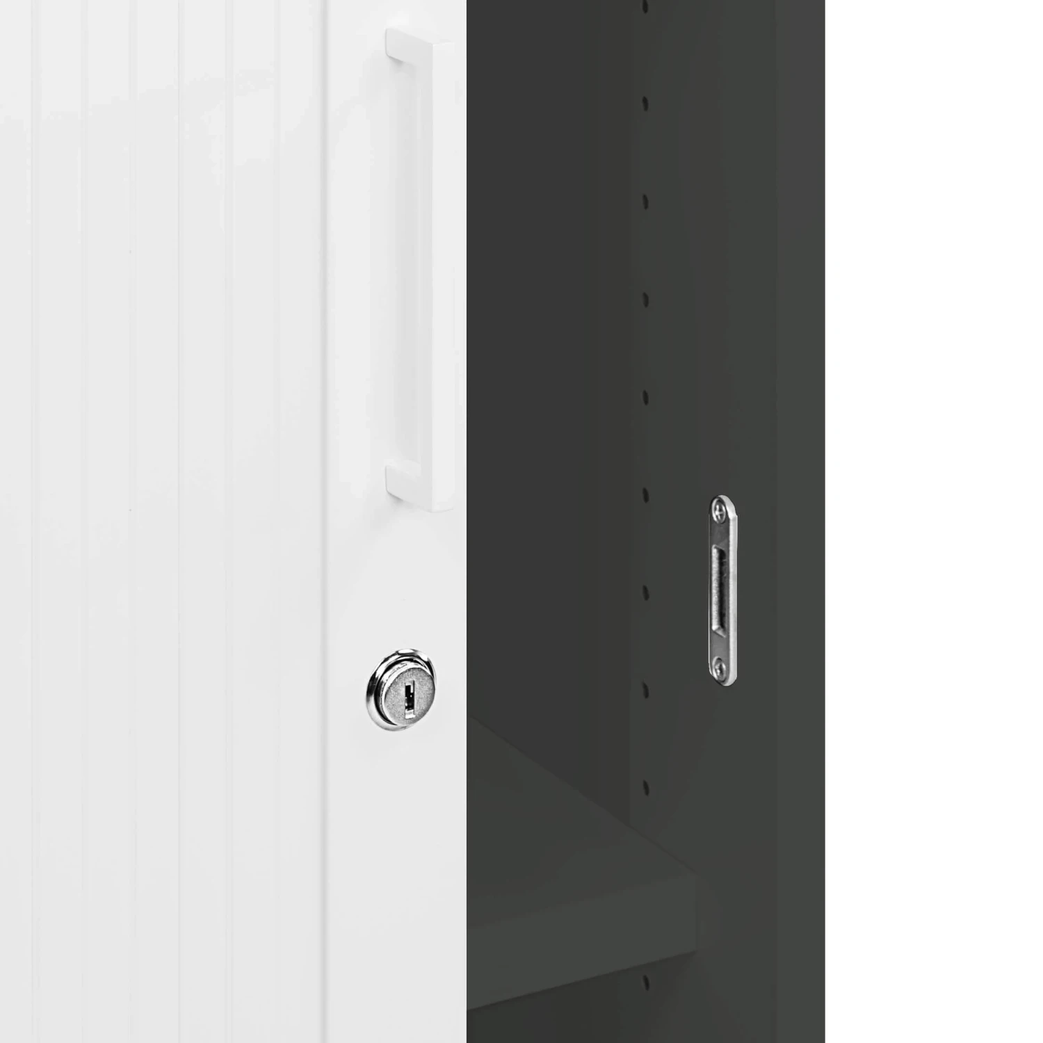 UNI Querrollladenschrank | 2 OH, 1000 X 777 Mm, Anthrazit / Weiß 10 UNI Querrollladenschrank | 2 OH, 1000 X 777 Mm, Anthrazit / Weiß – Bild 8