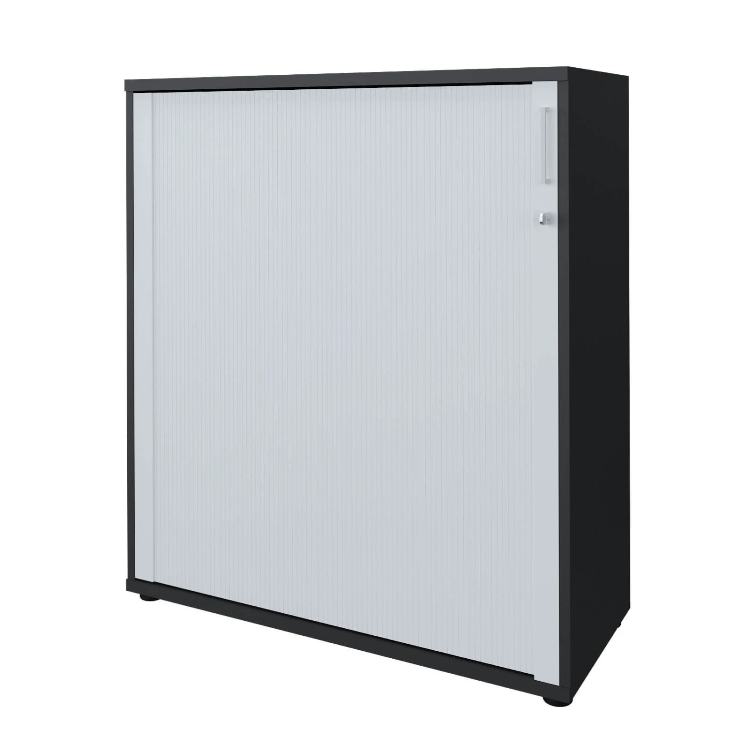 UNI Querrollladenschrank | 3 OH, 1000 X 1143 Mm, Anthrazit / Weiß 4 UNI Querrollladenschrank | 3 OH, 1000 X 1143 Mm, Anthrazit / Weiß – Bild 2