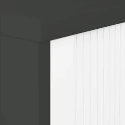 UNI Querrollladenschrank | 3 OH, 1000 X 1143 Mm, Anthrazit / Weiß 16 UNI Querrollladenschrank | 3 OH, 1000 X 1143 Mm, Anthrazit / Weiß -Möbel Pro Verkauf PROFI Jalousieschrank Weiss Anthrazit3OH Quer Rollladenschrank Aktenschrank 3