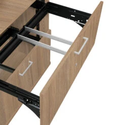 UNI Kombischrank Mit Hängeregister | 5 OH, 800 X 1897 Mm, Bernsteineiche -Möbel Pro Verkauf PROFI Kombischrank mit Haengeregister abschliessba 3