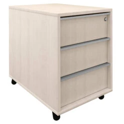 NOVA Rollcontainer | 3 Schubladen, 600 Mm Tief, Ahorn