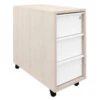 NOVA Rollcontainer | 3 Schubladen, 600 Mm Tief, Extra Schmal, Ahorn / Weiß 1 NOVA Rollcontainer | 3 Schubladen, 600 Mm Tief, Extra Schmal, Ahorn / Weiß -Möbel Pro Verkauf PROFI NOVA Rollcontainer 60cm tief extra schmal Ahorn Weiss Rollschrank Buero Container Schrank Buerocontainer
