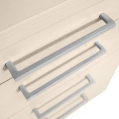 OPTIMA Rollcontainer | 3 Schubladen + 1 Kleinteilefach, 600 Mm Tief, Ahorn -Möbel Pro Verkauf PROFI OPTIMA Rollcontainer 60cm tief Ahorn Rollschrank Buero Container Schrank 14