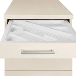 OPTIMA Rollcontainer | 3 Schubladen + 1 Kleinteilefach, 600 Mm Tief, Ahorn -Möbel Pro Verkauf PROFI OPTIMA Rollcontainer 60cm tief Ahorn Rollschrank Buero Container Schrank 3