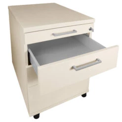 OPTIMA Rollcontainer | 3 Schubladen + 1 Kleinteilefach, 600 Mm Tief, Ahorn -Möbel Pro Verkauf PROFI OPTIMA Rollcontainer 60cm tief Ahorn Rollschrank Buero Container Schrank 4