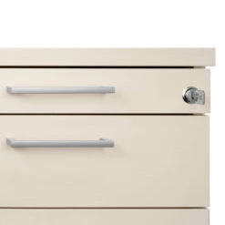 OPTIMA Rollcontainer | 3 Schubladen + 1 Kleinteilefach, 600 Mm Tief, Ahorn -Möbel Pro Verkauf PROFI OPTIMA Rollcontainer 60cm tief Ahorn Rollschrank Buero Container Schrank 9