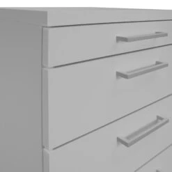 OPTIMA Rollcontainer | 3 Schubladen + 1 Kleinteilefach, 600 Mm Tief, Perlgrau 15 OPTIMA Rollcontainer | 3 Schubladen + 1 Kleinteilefach, 600 Mm Tief, Perlgrau -Möbel Pro Verkauf PROFI Rollcontainer 60cm tief Perlgrau Rollschrank Buero Container OPTIMA 3