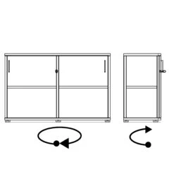UNI Schiebetürenschrank | 2 OH, 1200 X 777 Mm, Bernsteineiche 23 UNI Schiebetürenschrank | 2 OH, 1200 X 777 Mm, Bernsteineiche -Möbel Pro Verkauf PROFI Schiebetuerenschrank Sideboard 1 2 Meter breit abschliessbar 2OH Bernsteineiche Schrank Bueroschrank Aktenschrank 10