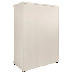 UNI Schrankwand | 5 OH, 3200 X 1897 Mm, Ahorn / Weiß -Möbel Pro Verkauf PROFI Schrankwand abschliessbar Schrank Bueroschrank Fluegeltuerenschrank Regalschrank 5 OH Ahorn Weiss 13