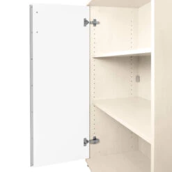 UNI Schrankwand | 5 OH, 3200 X 1897 Mm, Ahorn / Weiß -Möbel Pro Verkauf PROFI Schrankwand abschliessbar Schrank Bueroschrank Fluegeltuerenschrank Regalschrank 5 OH Ahorn Weiss 7