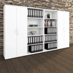 UNI Schrankwand | 5 OH, 3200 X 1897 Mm, Weiß