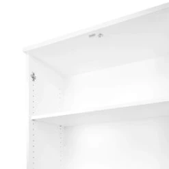 UNI Schrankwand | 5 OH, 2000 X 1897 Mm, Weiß -Möbel Pro Verkauf PROFI Schrankwand abschliessbar Schrank Bueroschrank Fluegeltuerenschrank Regalschrank 5 OH Weiss 11 2