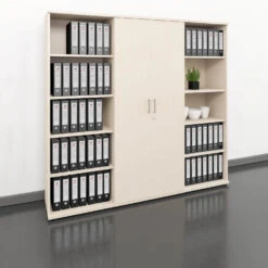 UNI Schrankwand | 5 OH, 2000 X 1897 Mm, Ahorn