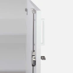 UNI Vitrinenschrank | 5 OH, 800 X 1897 Mm, Weiß -Möbel Pro Verkauf PROFI Vitrinenschrank abschliessbar 5 OH Weiss Sc 11