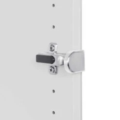 UNI Vitrinenschrank Mit Hängeregister | 5 OH, 800 X 1897 Mm, Perlgrau -Möbel Pro Verkauf PROFI Vitrinenschrank mit Haengeregister abschlies 2