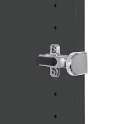 UNI Vitrinenschrank Mit Hängeregister | 5 OH, 800 X 1897 Mm, Anthrazit / Weiß -Möbel Pro Verkauf PROFI Vitrinenschrank mit Haengeregister abschliessbar 5 OH Anthrazit Weiss Schrank Bueroschrank Aktenschrank Fluegeltuerenschrank Bueroschrank Schrank 3