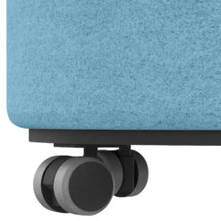 GIRO Pouf / Sitzhocker | Rollbar, Ø 400 Mm, Wollbezüge VELITO / SYNERGY -Möbel Pro Verkauf Pouf Hocker Sitzhocker Sitzmoebel GIRO 400 mm auf Rollen 7