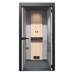 SILENT ROOM S - Telefonbox | Schallabsorbierte Telefonzelle, Bezugsstoffe BERTA / VELITO / SYNERGY -Möbel Pro Verkauf SILENT ROOM Raum in Raum System Raum im Raum Loesung Akustik Schallabsorber Ruhebereich Ruheraum Besprechungsraum SILENT ROOM Raum in Raum System Raum im Raum Loesung Schallabsorber Ruh 16