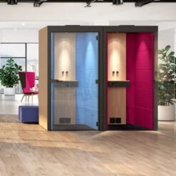 SILENT ROOM S - Telefonbox | Schallabsorbierte Telefonzelle, Bezugsstoffe BERTA / VELITO / SYNERGY -Möbel Pro Verkauf SILENT ROOM Raum in Raum System Raum im Raum Loesung Akustik Schallabsorber Ruhebereich Ruheraum Besprechungsraum SILENT ROOM Raum in Raum System Raum im Raum Loesung Schallabsorber Ruhe 4