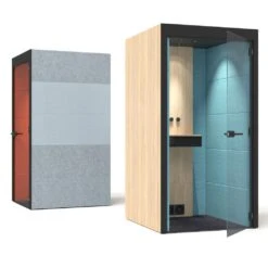 SILENT ROOM S - Telefonbox | Schallabsorbierte Telefonzelle, Bezugsstoffe BERTA / VELITO / SYNERGY -Möbel Pro Verkauf SILENT ROOM Raum in Raum System Raum im Raum Loesung Akustik Schallabsorber Ruhebereich Ruheraum Besprechungsraum SILENT ROOM Raum in Raum System Raum im Raum Loesung Schallabsorber Ruhe 8