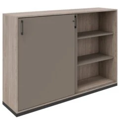 CHOICE Schiebetürenschrank | 3 OH, 1600 X 1115 Mm, Nordeiche Grau / Cubanitgrau 9 CHOICE Schiebetürenschrank | 3 OH, 1600 X 1115 Mm, Nordeiche Grau / Cubanitgrau -Möbel Pro Verkauf Schiebetuerenschrank CHOICE abschliessbar 3 OH 160 x 111 5 cm Schrank Bueroschrank Sideboard Highboard Cubanitgrau Nordeiche grau 1