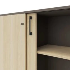 CHOICE Schiebetürenschrank | 4 OH, 1600 X 1465 Mm, Cubanitgrau / Sandesche -Möbel Pro Verkauf Schiebetuerenschrank CHOICE abschliessbar 4 OH 160 x 146 5 cm Schrank Bueroschrank Sideboard Highboard Sandesche Cubanitgrau 3