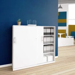 CHOICE Schiebetürenschrank | 4 OH, 1600 X 1465 Mm, Weiß