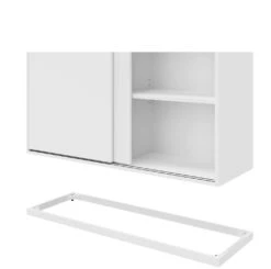 CHOICE Schiebetürenschrank | 5 OH, 1200 X 1820 Mm, Weiß -Möbel Pro Verkauf Schiebetuerenschrank CHOICE abschliessbar 5 OH 120 x 182 cm Schrank Bueroschrank Sideboard Highboard Weiss 4
