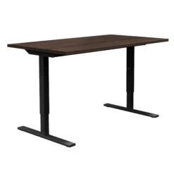 ONE H Schreibtisch | Manuell Höhenverstellbar, 1600 X 700 Mm, Nussbaum -Möbel Pro Verkauf Schreibtisch ONE H 160 x 70 cm manuell hoehenverstellbar ergonomisch 12 6