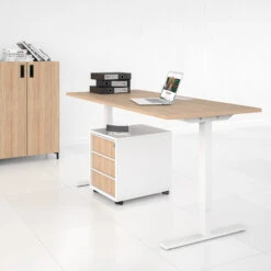 ONE H Schreibtisch | Manuell Höhenverstellbar, 1600 X 800 Mm, Anthrazit -Möbel Pro Verkauf Schreibtisch ONE H 160 x 80 cm manuell hoehenverstellbar ergonomisch 15 2