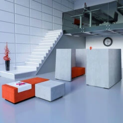 JAZZ SILENT BOX | Akustik Raum-in-Raum-System, Wollbezüge VELITO / SYNERGY