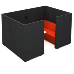 JAZZ SILENT BOX | Akustik Raum-in-Raum-System, Wollbezüge VELITO / SYNERGY -Möbel Pro Verkauf SilentBox JAZZ Besprechungsinsel Ruhezone Akustik 6