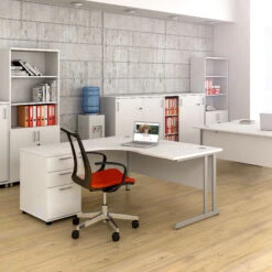 OPTIMA Standcontainer | 600 Mm Tief, Bernsteineiche -Möbel Pro Verkauf Standcontainer OPTIMA 60 cm tief Bernsteineiche Container Buero 3