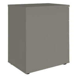 OPTIMA Standcontainer | 600 Mm Tief, Cubanitgrau -Möbel Pro Verkauf Standcontainer OPTIMA 60 cm tief Cubanitgrau Container Buero 6