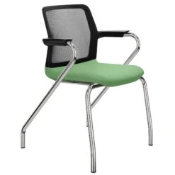 WIND Konferenzstuhl | Netzrücken, Stapelbar, Wollbezüge VELITO / SYNERGY 16 WIND Konferenzstuhl | Netzrücken, Stapelbar, Wollbezüge VELITO / SYNERGY -Möbel Pro Verkauf Stapelbarer Konferenzstuhl WIND 4 Fuss Gestell schwarzer Netzruecken Kunststoff Armlehnen und Rahmen in schwarz Polyesterbezug VELITO SYNERGY 29