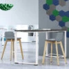 JAZZ Hochtisch | 1800 X 700 Mm, Anthrazit 2 JAZZ Hochtisch | 1800 X 700 Mm, Anthrazit -Möbel Pro Verkauf Stehtisch JAZZ 180 x 70 cm gross Anthrazit Bartisch Tresentisch