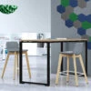 JAZZ Hochtisch | 1800 X 700 Mm, Bernsteineiche -Möbel Pro Verkauf Stehtisch JAZZ 180 x 70 cm gross Bernsteineiche Bartisch Tresentisch