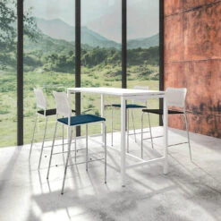 NOVA Hochtisch | 1600 X 700 Mm (2 - 4 Personen), Weiß