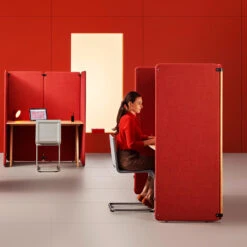 MuteDesign - DUO Akustik-Trennwand | Bezugsstoffe EVO / SYNERGY