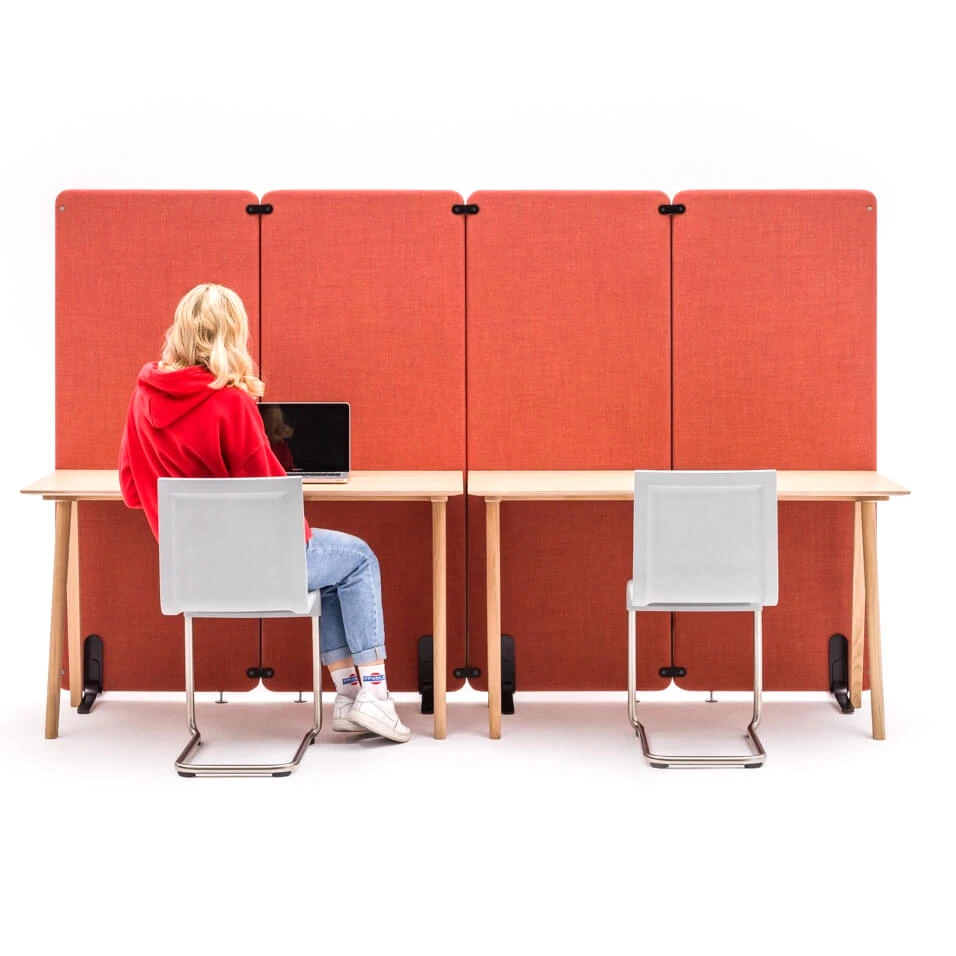 MuteDesign - DUO Akustik-Trennwand | Bezugsstoffe EVO / SYNERGY 4 MuteDesign - DUO Akustik-Trennwand | Bezugsstoffe EVO / SYNERGY – Bild 2